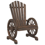 NNEVL 3 Piece Garden Lounge Set Solid Wood Fir