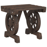 NNEVL 3 Piece Garden Lounge Set Solid Wood Fir