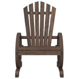 NNEVL Garden Adirondack Chair Solid Wood Fir