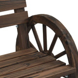 NNEVL Garden Chairs 2 pcs 58x58x78.5 cm Solid Wood Fir