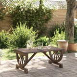 NNEVL Garden Coffee Table 90x50x40 cm Solid Wood Fir