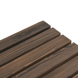 NNEVL Garden Table 115x55x65 cm Solid Wood Fir