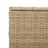 NNEVL Garden Storage Box Mix Beige 469L Poly Rattan