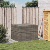 NNEVL Garden Storage Box Grey 291L Poly Rattan