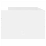 NNEVL Bed Frame with Drawers without Mattress White 90x190 cm
