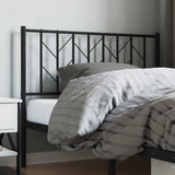 NNEVL Metal Headboard Black 107 cm King Single
