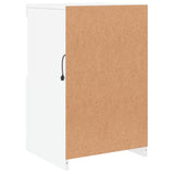 NNEVL Sideboard with LED Lights White 41x37x67 cm