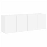 NNEVL TV Cabinets Wall-mounted 2 pcs White 60x30x41 cm