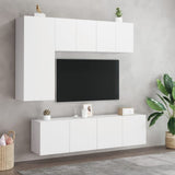 NNEVL TV Cabinets Wall-mounted 2 pcs White 60x30x41 cm
