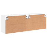 NNEVL TV Cabinets Wall-mounted 2 pcs White 60x30x41 cm