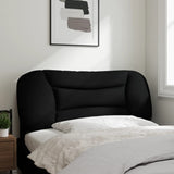 NNEVL Headboard Cushion "Hvar" Black 107 cm King Single Fabric