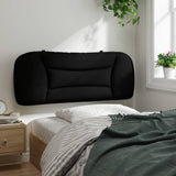 NNEVL Headboard Cushion "Hvar" Black 107 cm King Single Fabric