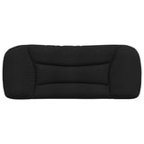 NNEVL Headboard Cushion "Hvar" Black 107 cm King Single Fabric