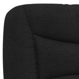 NNEVL Headboard Cushion "Hvar" Black 107 cm King Single Fabric