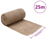 NNEVL Jute Roll 0.25x25 m 100% Jute 200 gsm