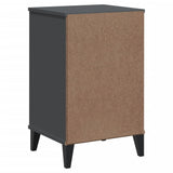 NNEVL Bedside Cabinet VIKEN Anthracite Grey Engineered Wood
