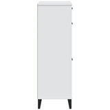 NNEVL Shoe Cabinet VIKEN White Engineered Wood