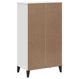 NNEVL Shoe Cabinet VIKEN White Engineered Wood