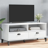 NNEVL TV Cabinet VIKEN White Engineered Wood