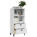NNEVL Bookcase VIKEN White 60x35x123 cm Engineered Wood