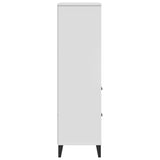 NNEVL Bookcase VIKEN White 60x35x123 cm Engineered Wood