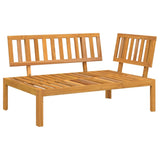 NNEVL Garden Pallet Corner Sofa Solid Wood Acacia