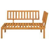NNEVL Garden Pallet Corner Sofa Solid Wood Acacia