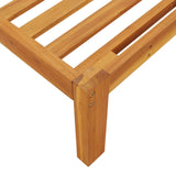 NNEVL Garden Pallet Corner Sofa Solid Wood Acacia