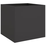NNEVL Planters 2 pcs Black 42x40x39 cm Steel