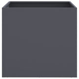 NNEVL Planter Anthracite 49x47x46 cm Steel