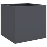 NNEVL Planter Anthracite 49x47x46 cm Steel