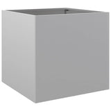 NNEVL Planters 2 pcs Silver 49x47x46 cm Galvanised Steel