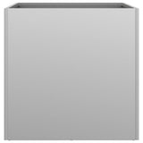 NNEVL Planters 2 pcs Silver 49x47x46 cm Galvanised Steel