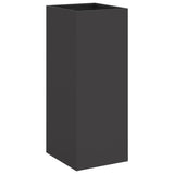 NNEVL Planter Black 32x29x75 cm Steel