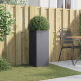 NNEVL Planter Anthracite 32x29x75 cm Steel