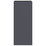 NNEVL Planter Anthracite 32x29x75 cm Steel