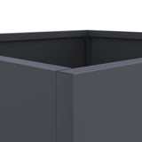 NNEVL Planter Anthracite 32x29x75 cm Steel