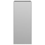 NNEVL Planter Silver 32x29x75 cm Galvanised Steel