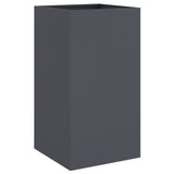 NNEVL Planter Anthracite 42x38x75 cm Steel