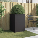 NNEVL Planter Black 52x48x75 cm Steel