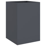 NNEVL Planter Anthracite 52x48x75 cm Steel