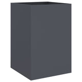 NNEVL Planter Anthracite 52x48x75 cm Steel
