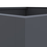NNEVL Planter Anthracite 52x48x75 cm Steel