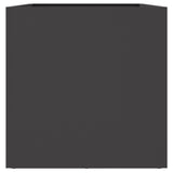 NNEVL Planter Black 62x30x29 cm Steel