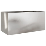 NNEVL Planter Silver 62x30x29 cm Stainless Steel