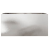 NNEVL Planter Silver 62x30x29 cm Stainless Steel