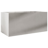 NNEVL Planter Silver 62x30x29 cm Stainless Steel