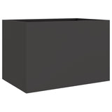 NNEVL Planter Black 62x40x39 cm Steel