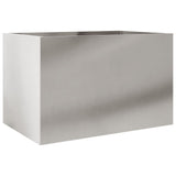 NNEVL Planter Silver 62x40x39 cm Stainless Steel