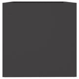 NNEVL Planter Black 62x47x46 cm Steel